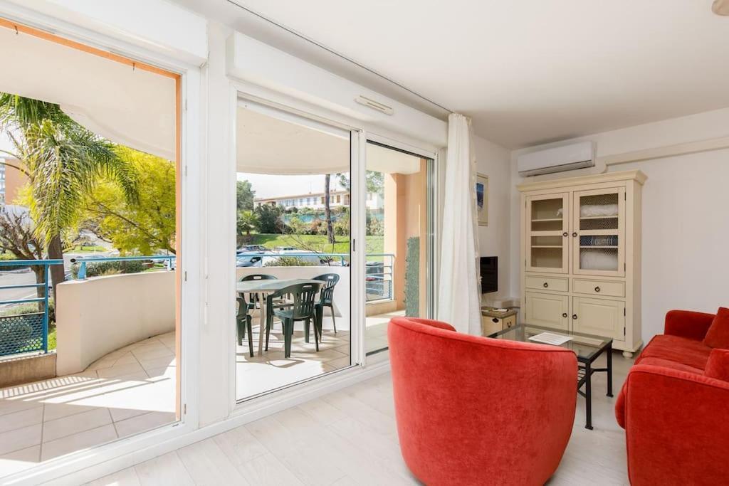 Domaine Des Palmiers - Piscine- Parking - Tennis - Clim Cannes Exterior foto